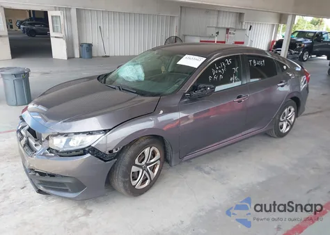 2017 Honda Civic Lx from USA, damaged, VIN 19XFC2F55HE075330